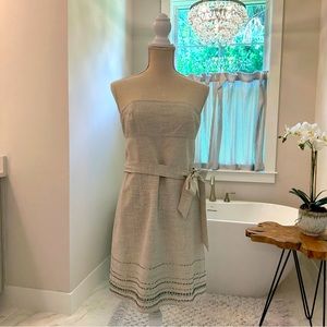 NWT | LOFT formal strapless dress